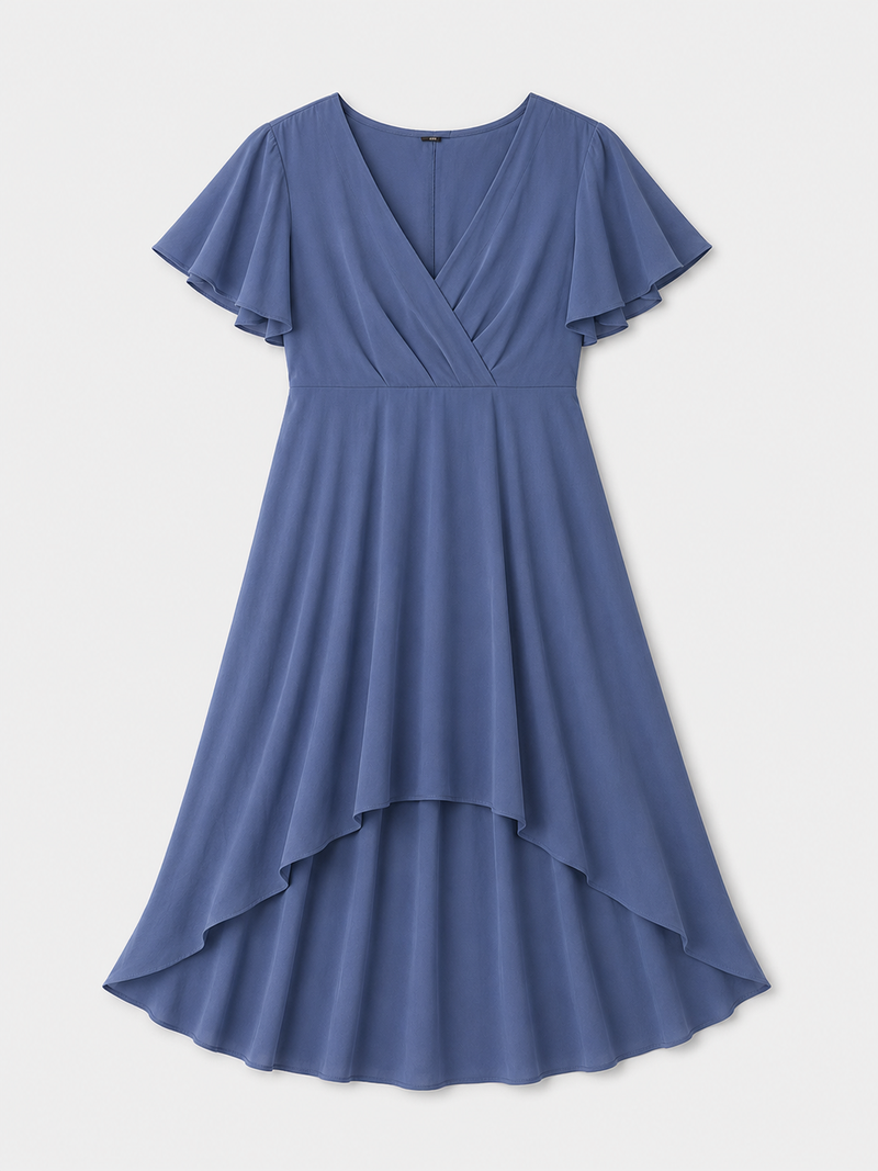 Azure Petal Dress